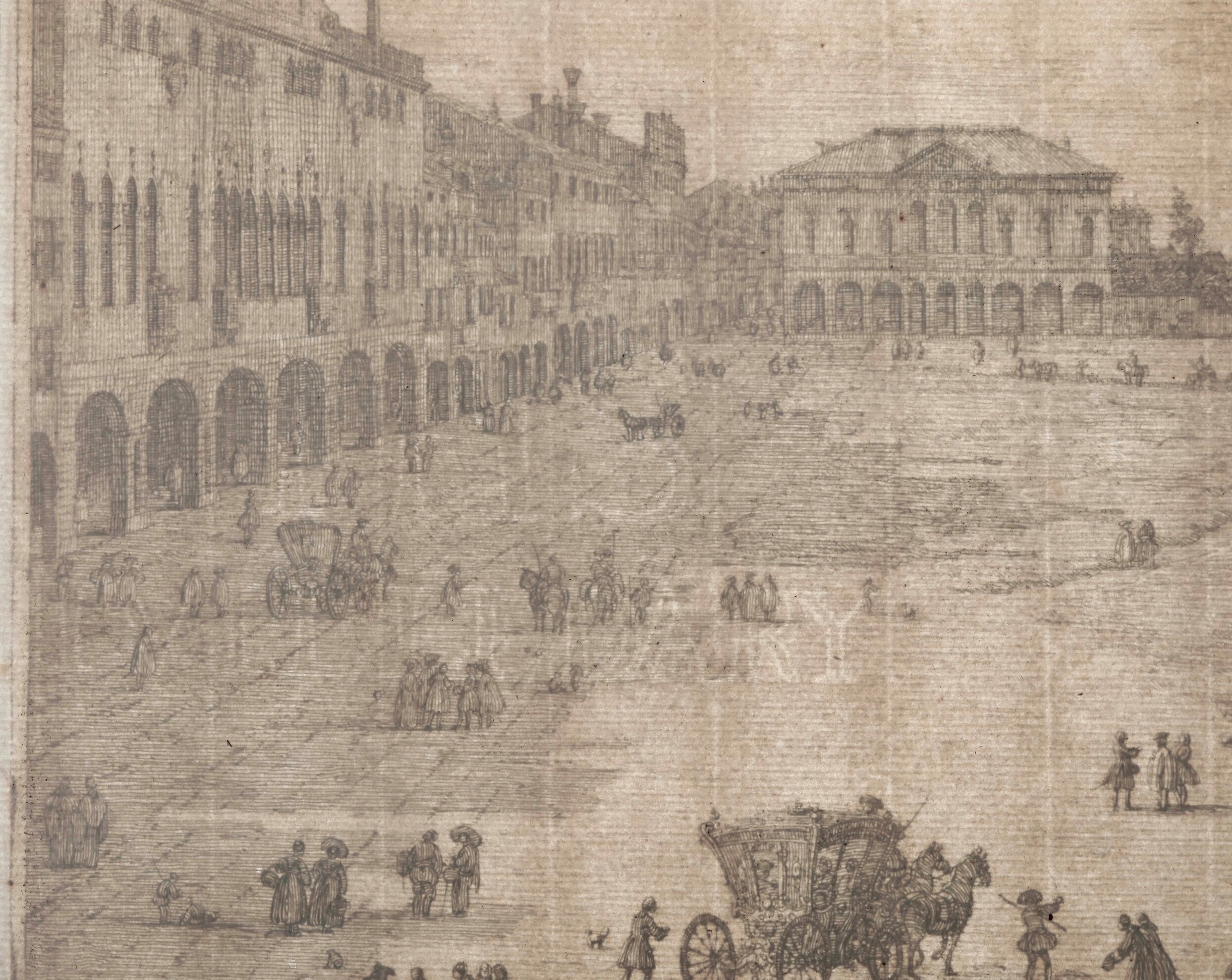 Straordinario esemplare in tiratura pre-editoriale. Antonio Canal detto il Canaletto (1697-1768) ...