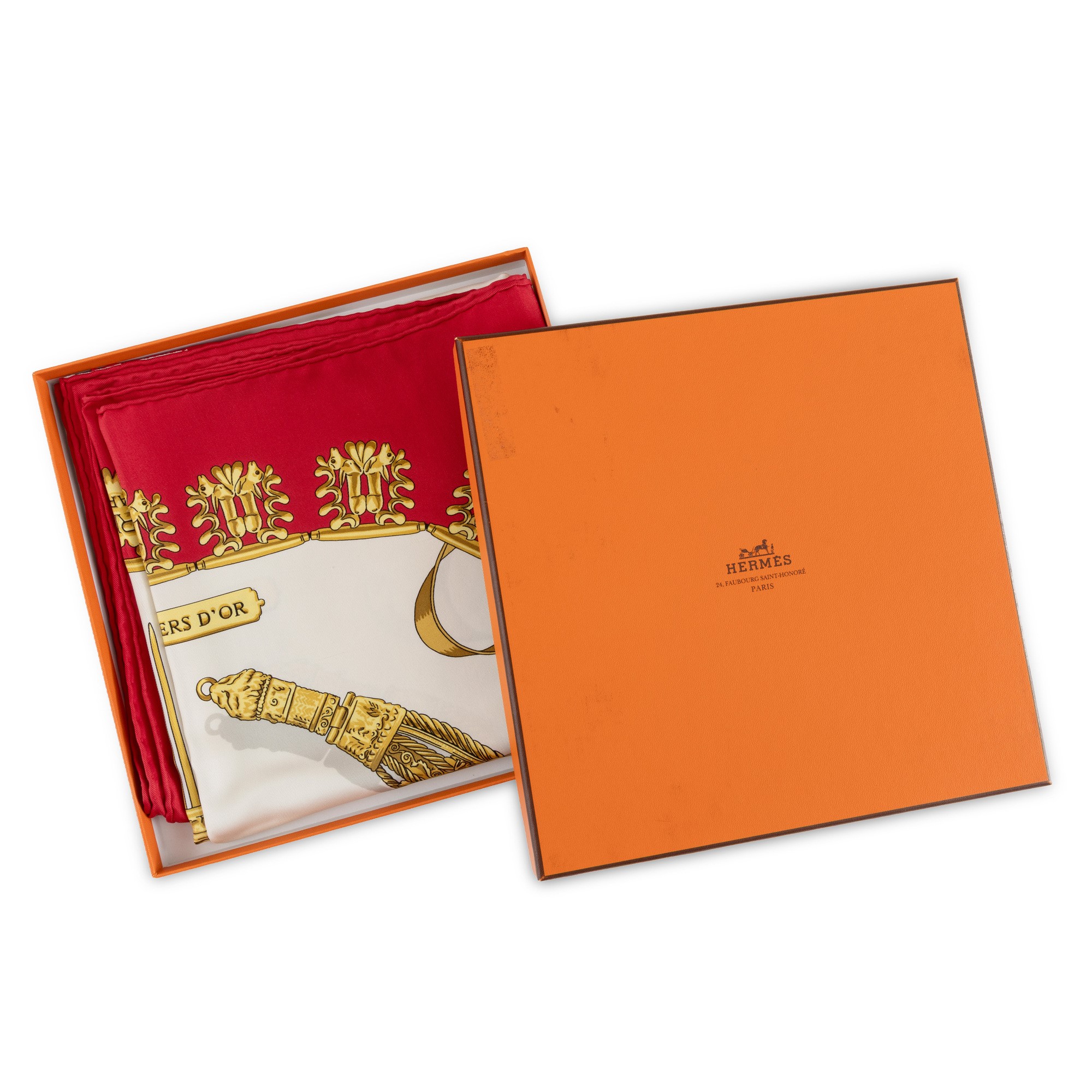 Hermès, Foulard “les Cavaliers D’or”
