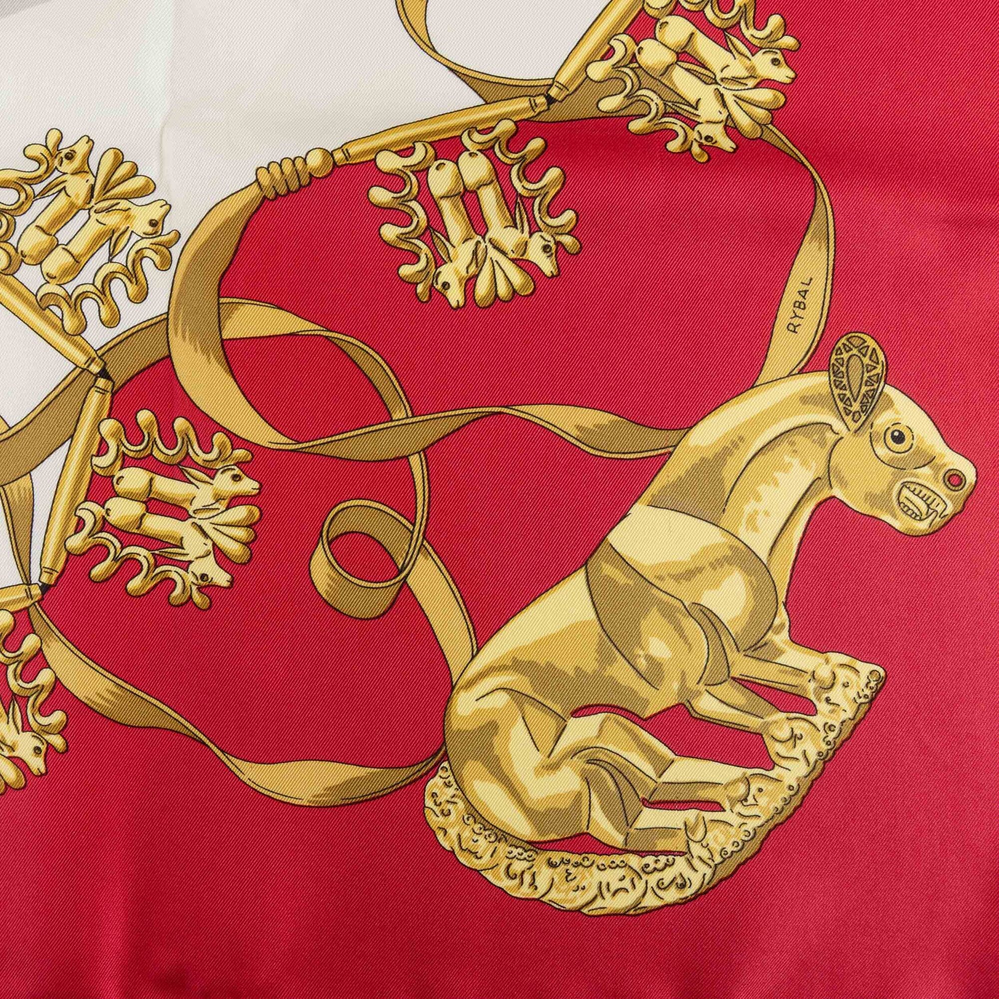 Hermès, Foulard “les Cavaliers D’or”