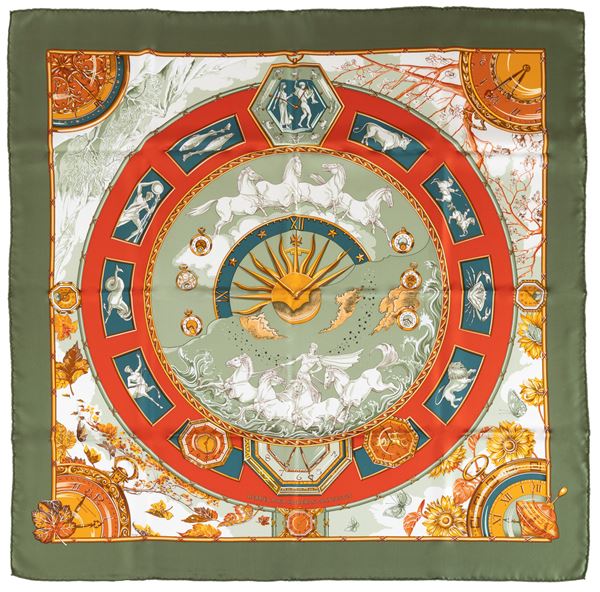 Hermès, Foulard “Pour Vacheron Constantin”