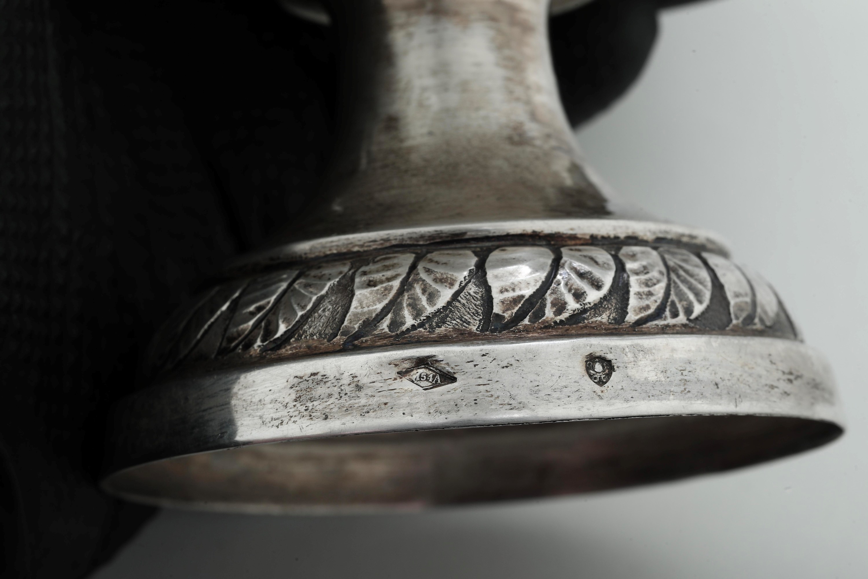 Tazza da Puerpera. Roma, Prima Metà del XIX Secolo. Maestro Orafo Natale Alippi (1817-1842)