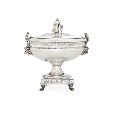 Zuppiera Neoclassica. Probabilmente Francia, XVIII Secolo