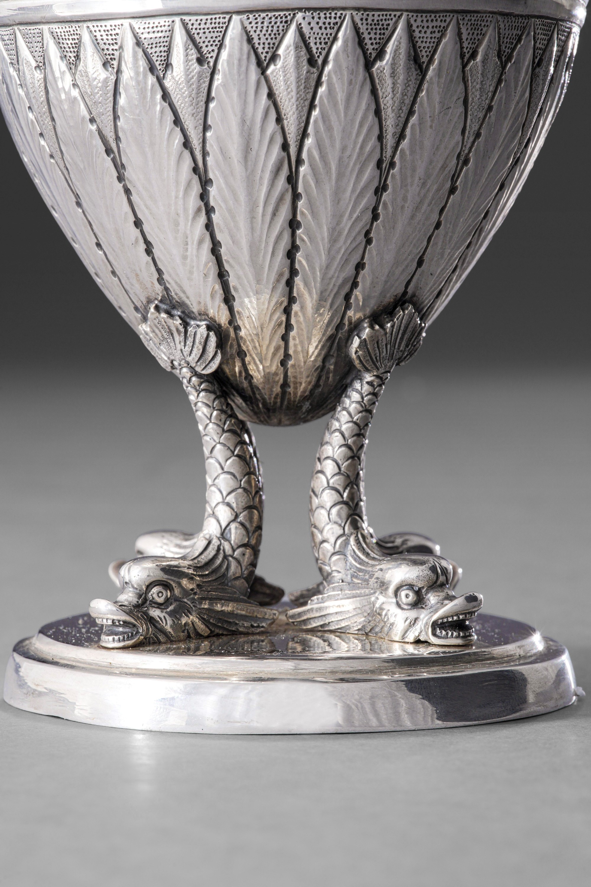 Rara caffettiera neoclassica. Roma, 1811-1822. Maestro argentiere Giovacchino Belli (1787-1822)