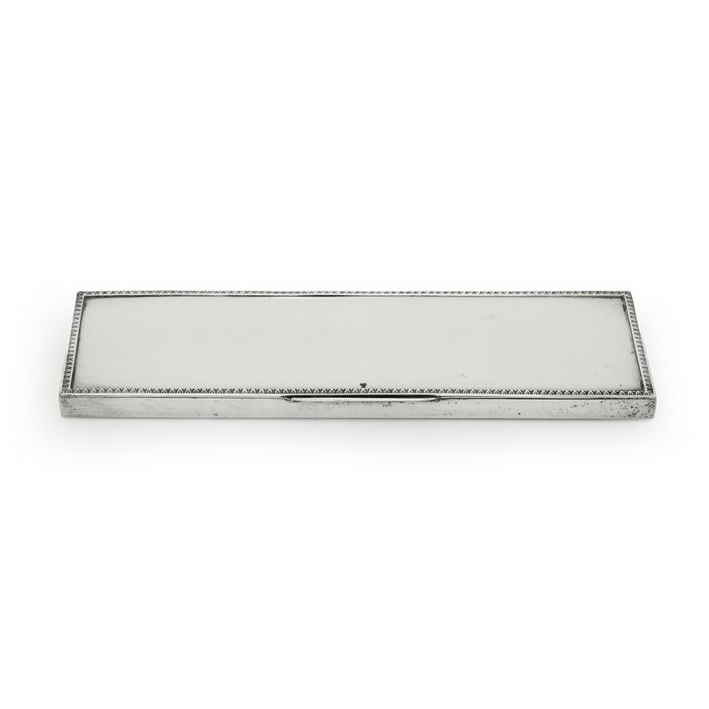 Scatola portasigarette. Manifattura europea del XX secolo  - Auction Silverware, Icons and Art Objects - Cambi Casa d'Aste