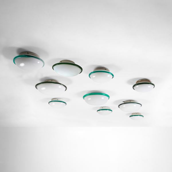 Dieci lampada da plafone