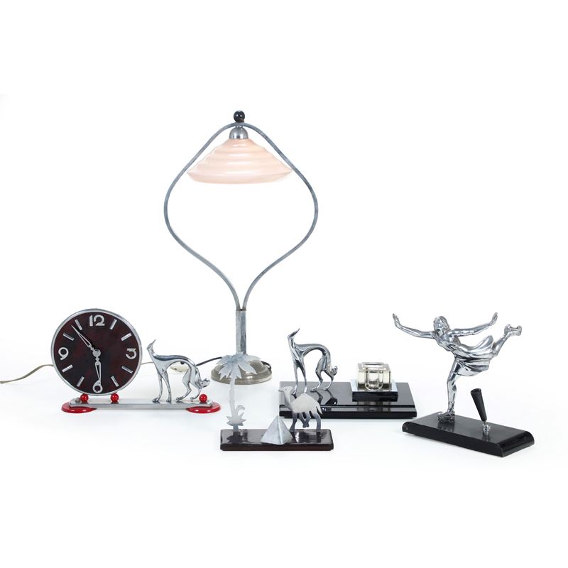 Set di oggetti da scrivania  - Asta Antiquariato - Cambi Casa d'Aste