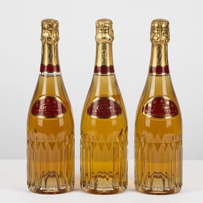 Cartier, Champagne Brut, 3 Bottiglie da 75 cl
