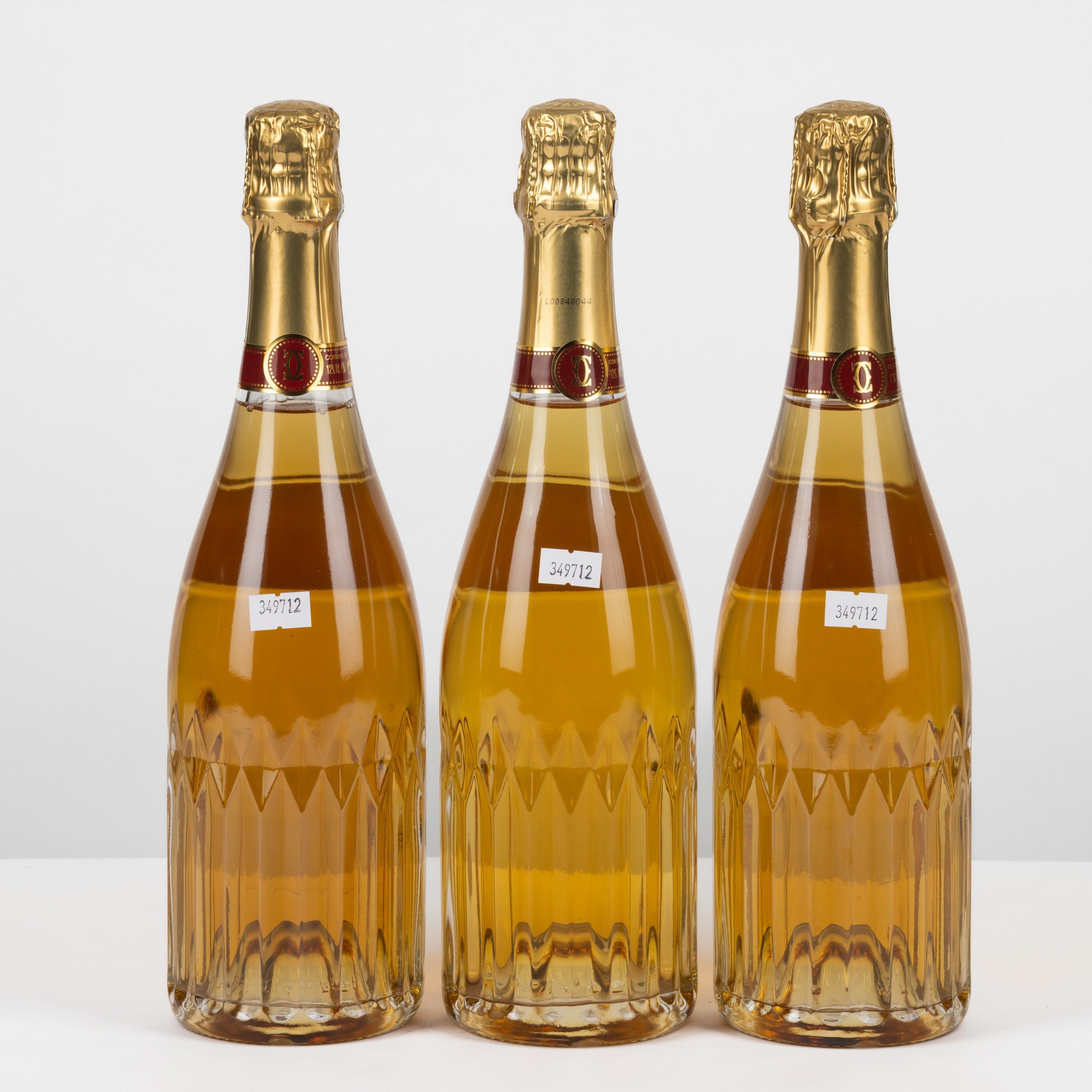 Cartier, Champagne Brut, 3 Bottiglie da 75 cl