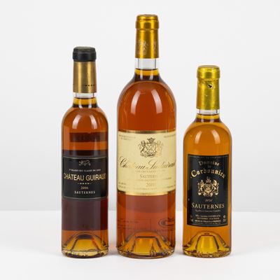 Domaine De Carbonnieu, Sauternes Selezione 2011, 37,5cl; Chateau Suduiraut, Sauternes 2000, 75cl;...
