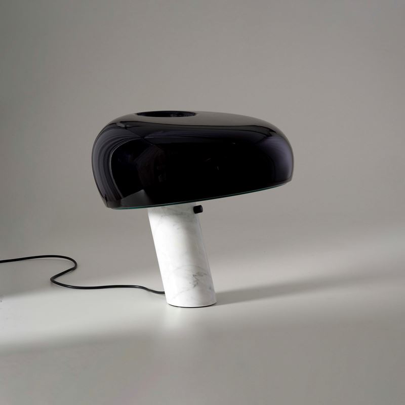 Achille e Piergiacomo Castiglioni : Lampada da tavolo mod. Snoopy  - Asta Design - Cambi Casa d'Aste