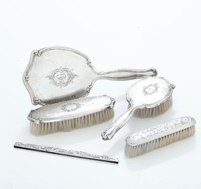 Set da Toilette. Argenteria Italiana della Prima Metà del XX Secolo