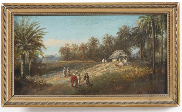 Biksra? Paesaggio orientalista