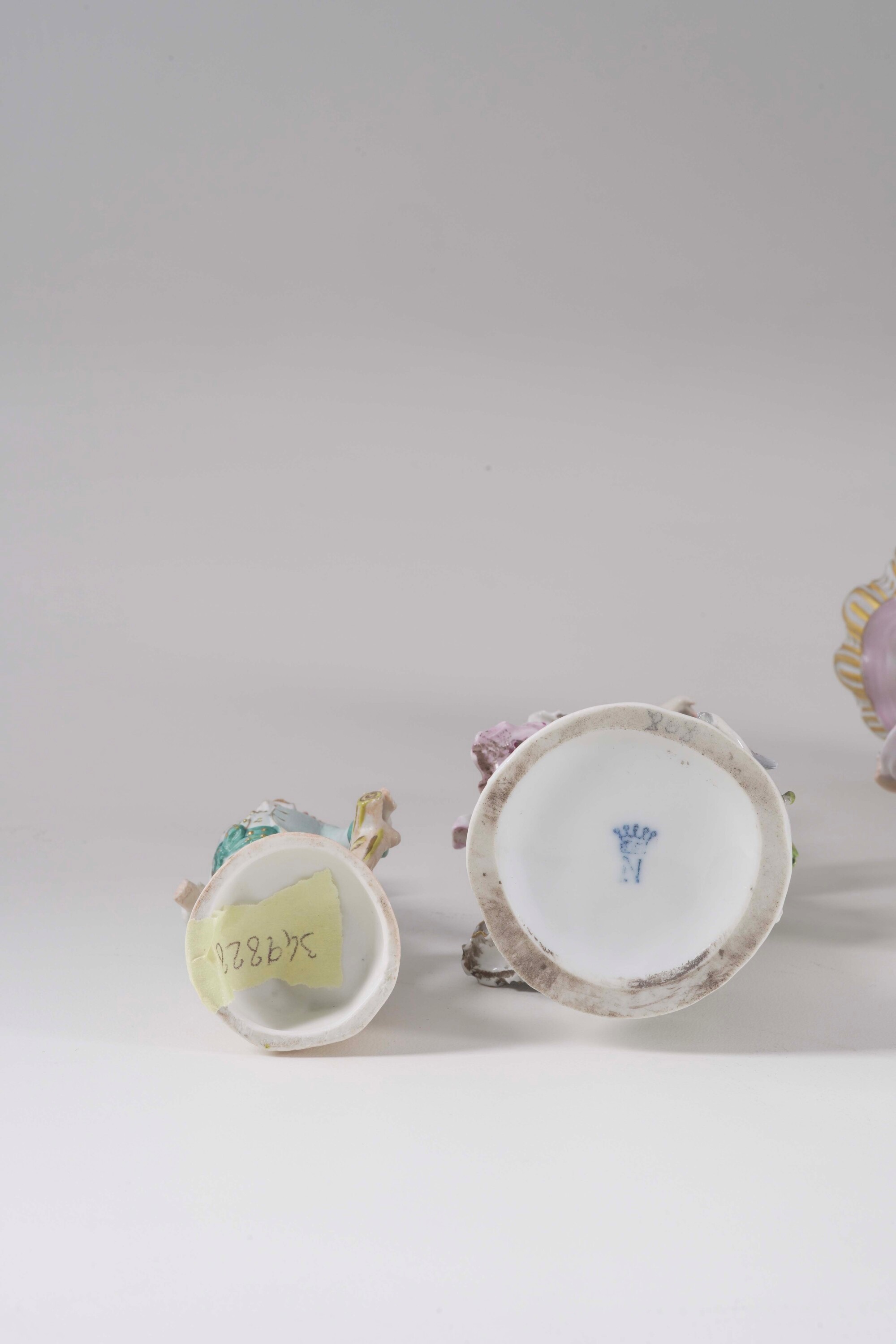 Porcellana, Nove figurine italiane e tedesche del XX secolo