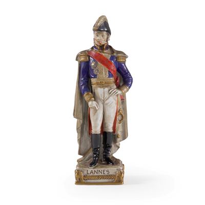 Figura di generale napoleonico, porcellana, Turingia, XX secolo