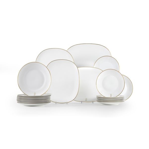 Servizio da tavola. Germania, Manifattura Rosenthal, XX secolo.