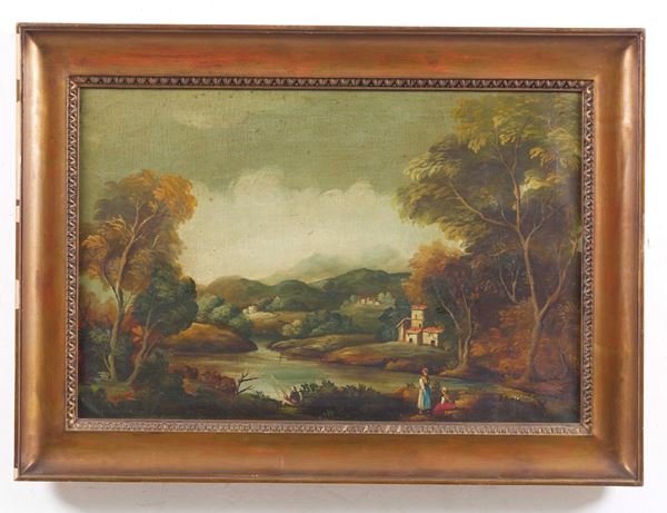 Anonimo del XIX-XX secolo Paesaggio