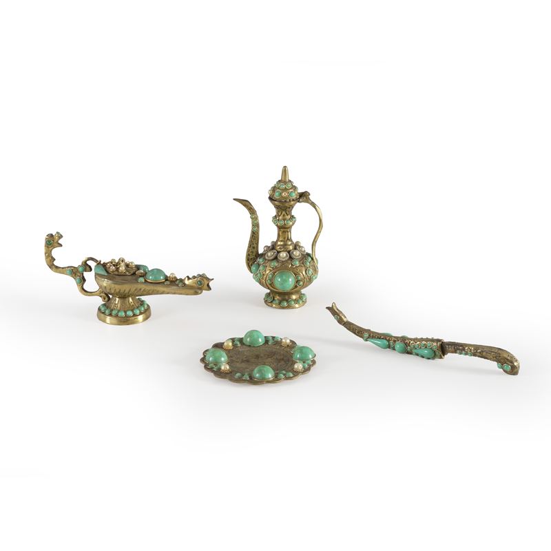 Quattro curiosità di gusto arabeggiante  - Auction Antiques - Cambi Casa d'Aste