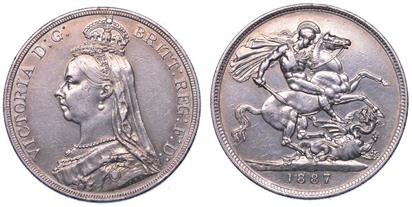 REGNO UNITO. VICTORIA, 1837-1901. Crown 1887.