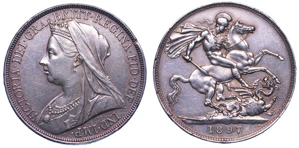 REGNO UNITO. VICTORIA, 1837-1901. Crown 1897.