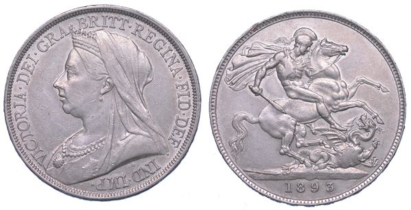 REGNO UNITO. VICTORIA, 1837-1901. Crown 1893.