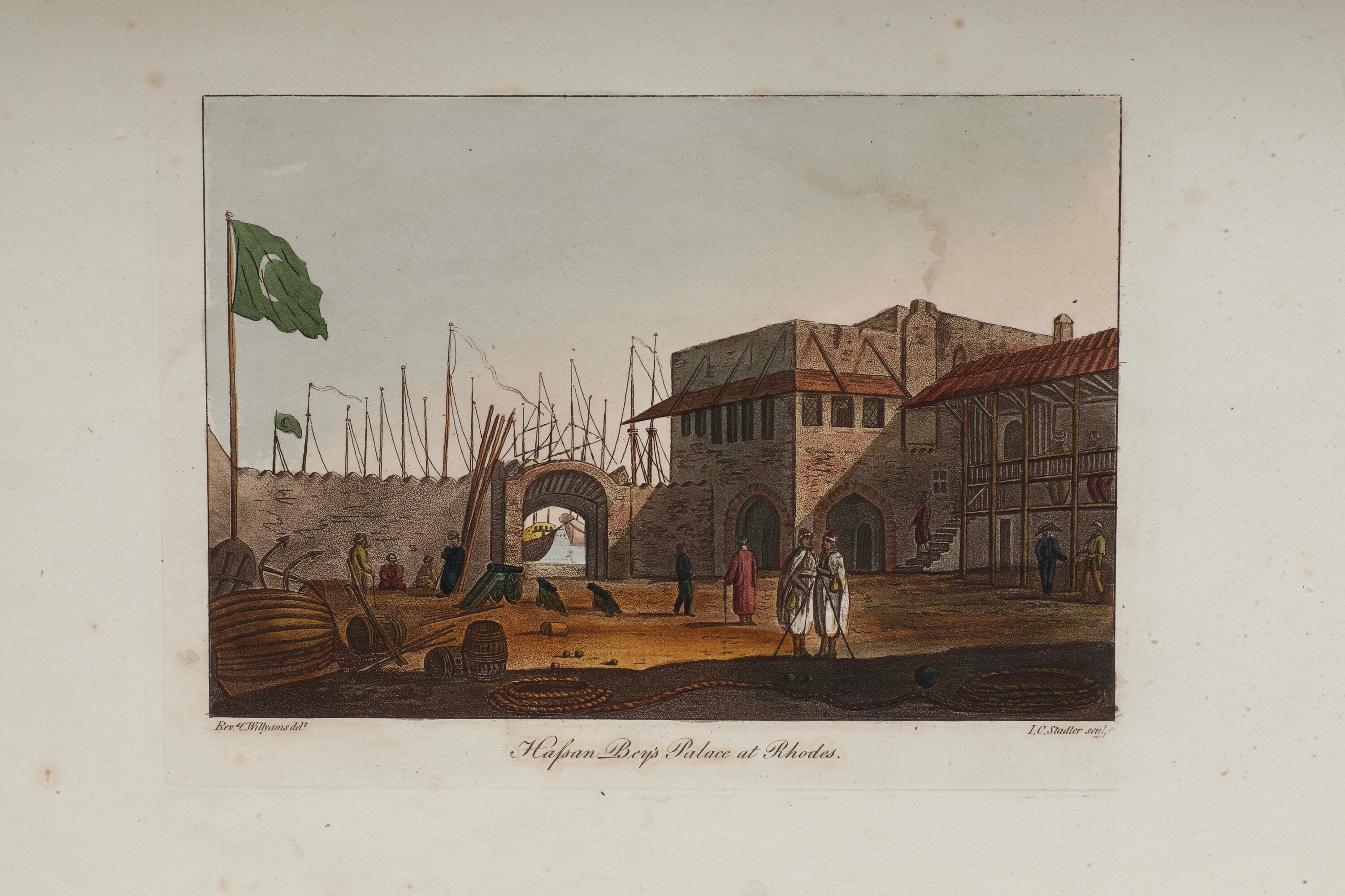Williams, A Selection of Views in Egypt, Palestine, Rhodes, Italy, in-folio atlantico, 1822