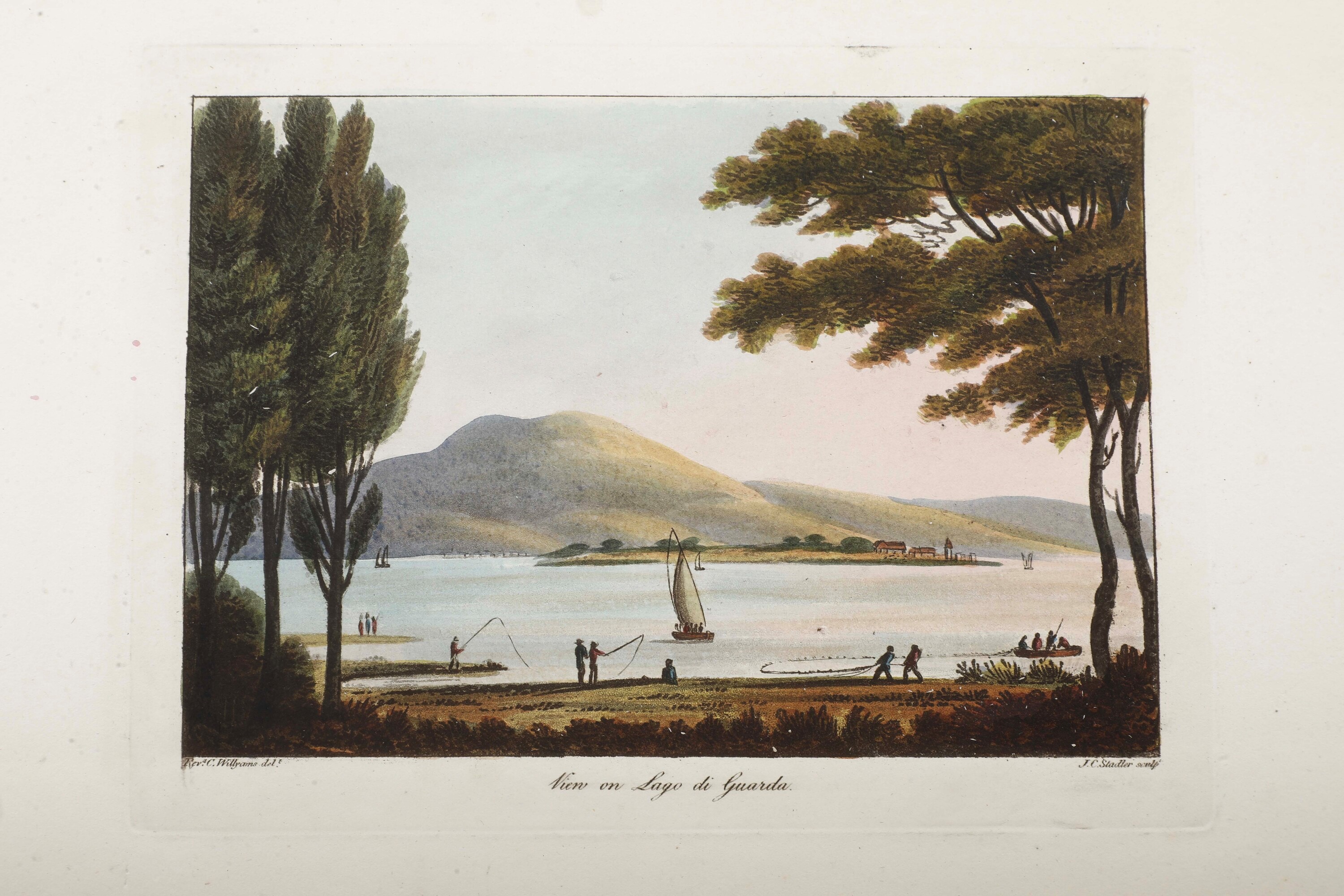Williams, A Selection of Views in Egypt, Palestine, Rhodes, Italy, in-folio atlantico, 1822