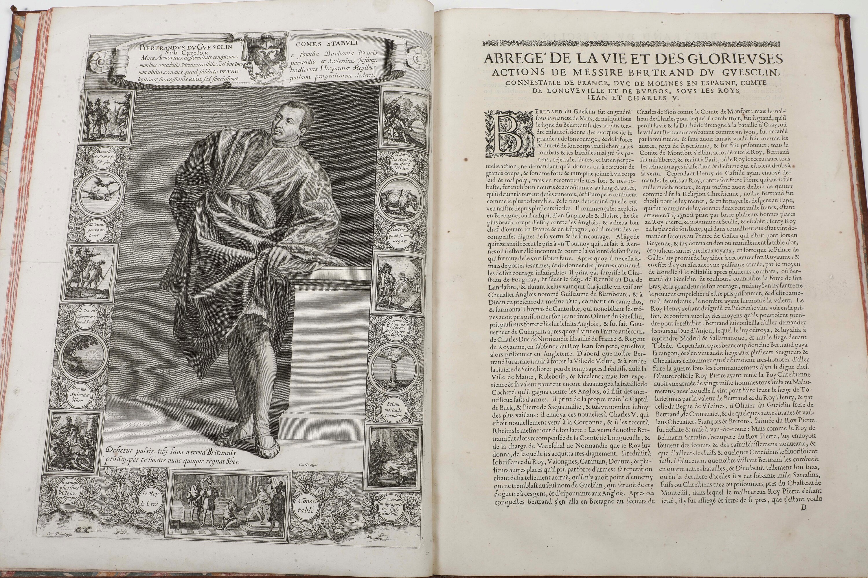 De Vulson de la Colombiere, Les Hommes Illustres et Grand Capitaines Francais, 1690