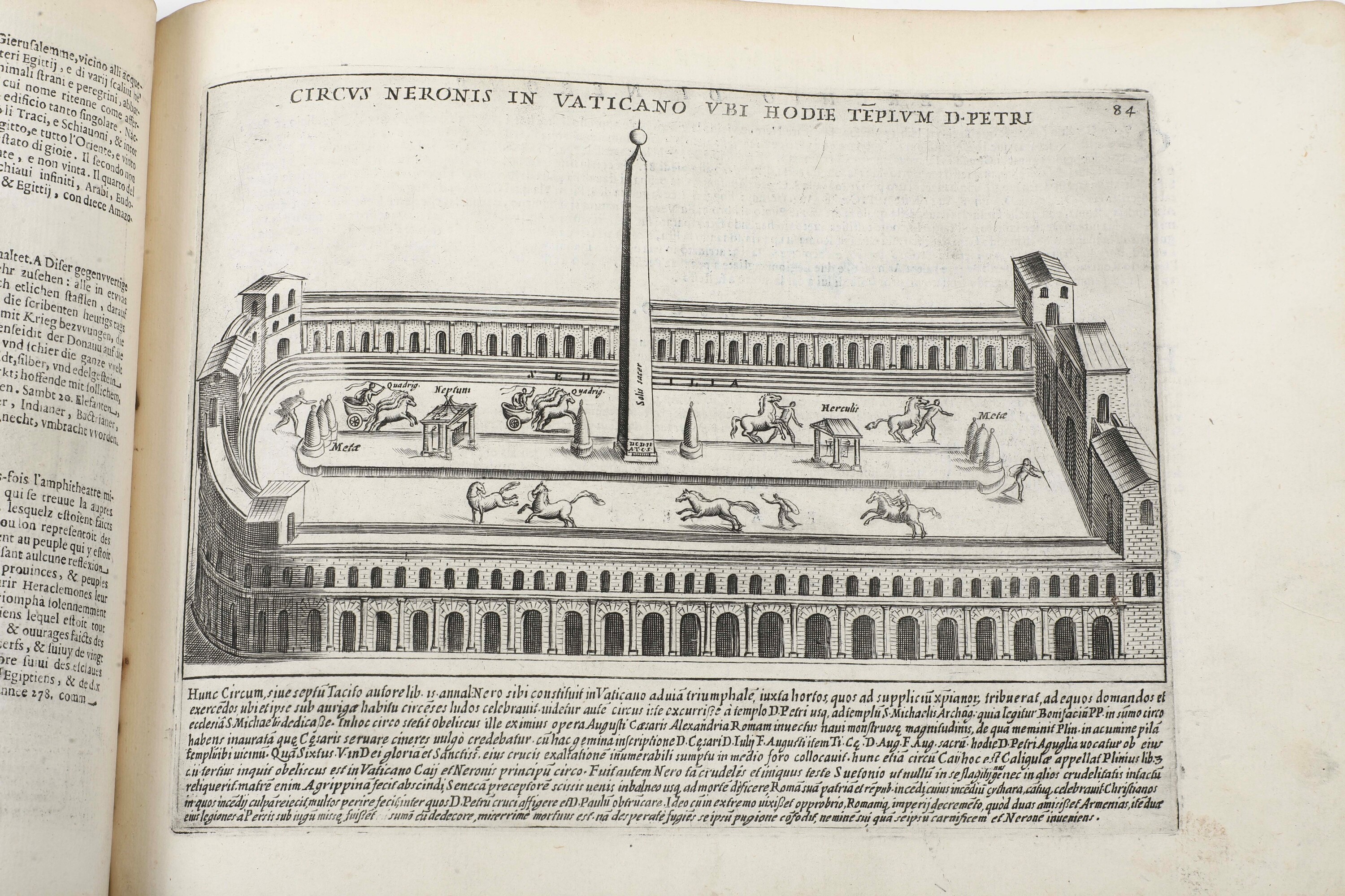 Lauri, Iacobi (1584-1637) / Alto, Giovanni (incisore), Antiquae Urbis Splendor, In Roma, nella St...