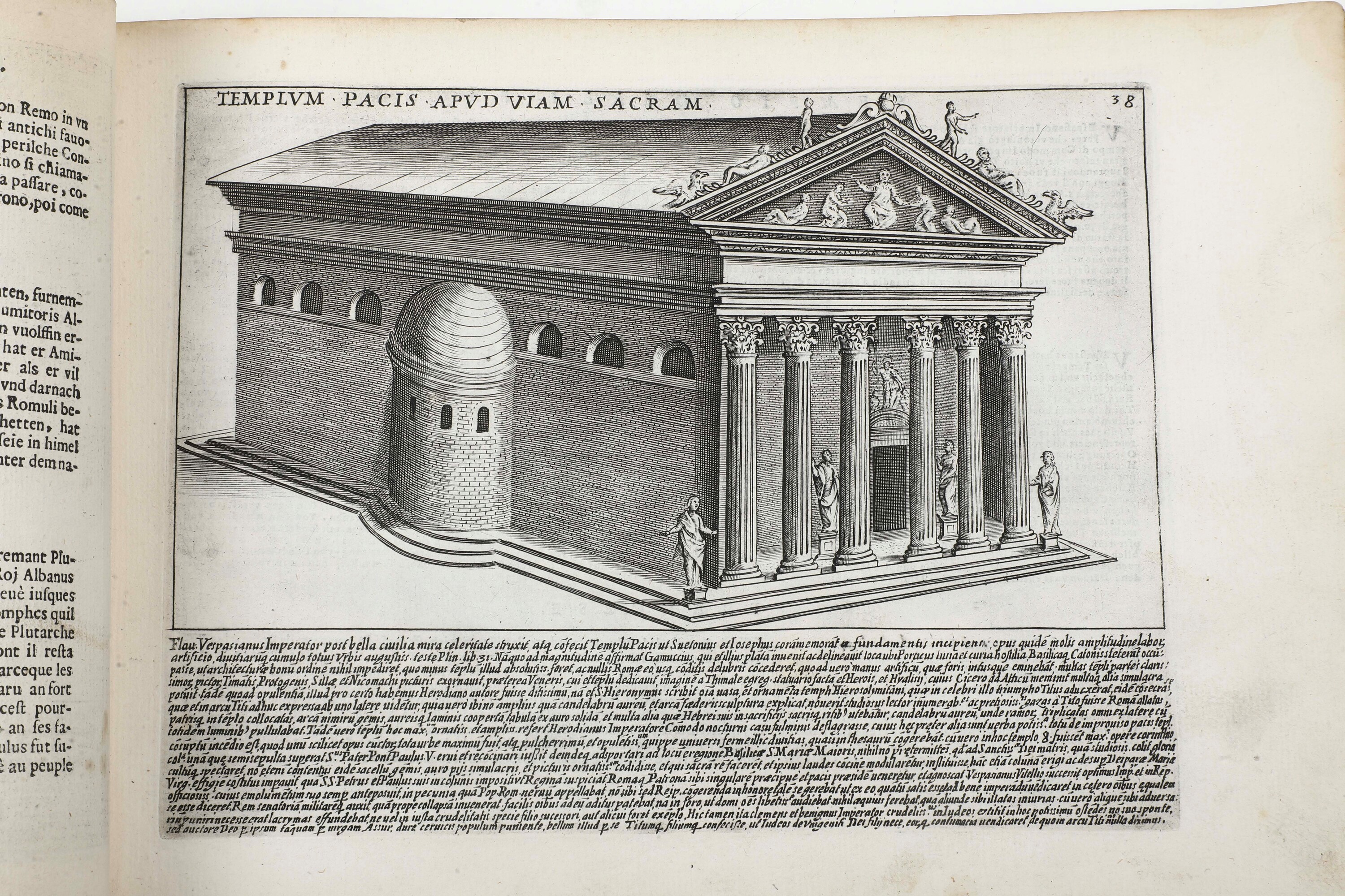 Lauri, Iacobi (1584-1637) / Alto, Giovanni (incisore), Antiquae Urbis Splendor, In Roma, nella St...