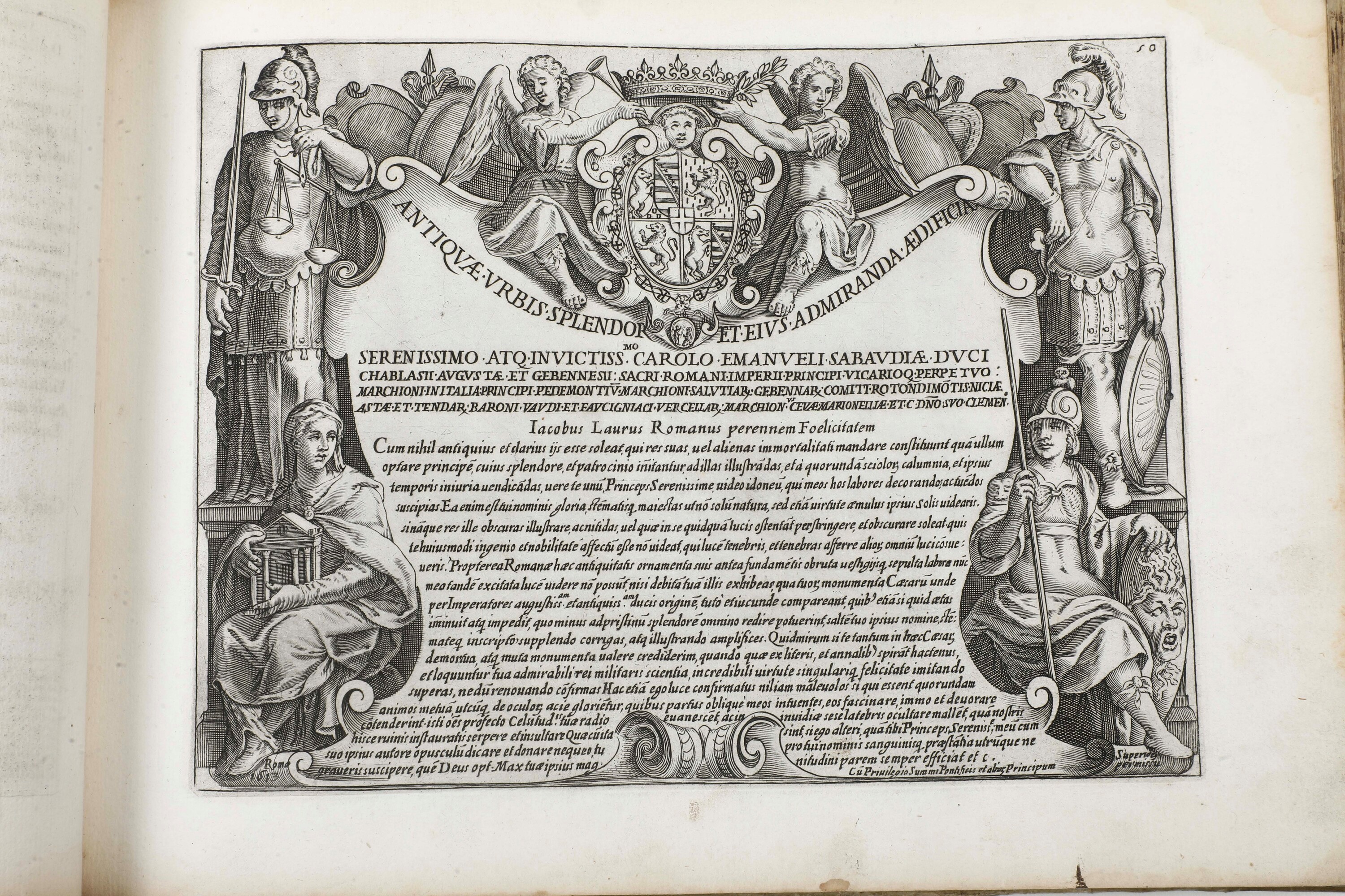 Lauri, Iacobi (1584-1637) / Alto, Giovanni (incisore), Antiquae Urbis Splendor, In Roma, nella St...
