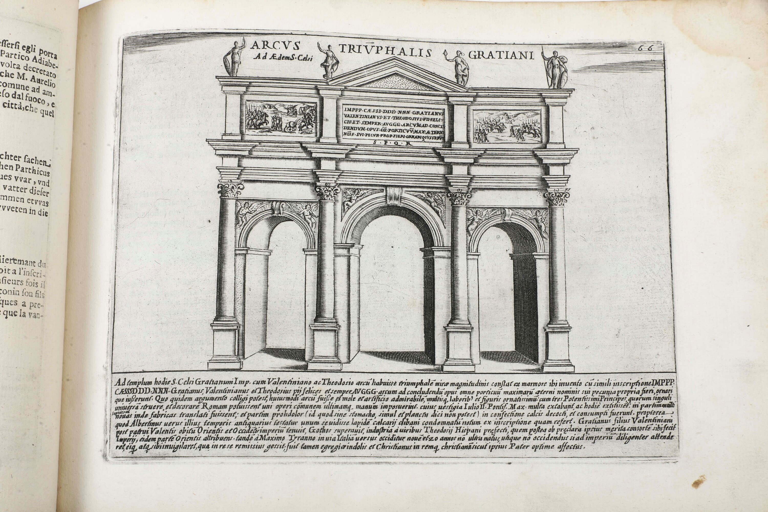Lauri, Iacobi (1584-1637) / Alto, Giovanni (incisore), Antiquae Urbis Splendor, In Roma, nella St...