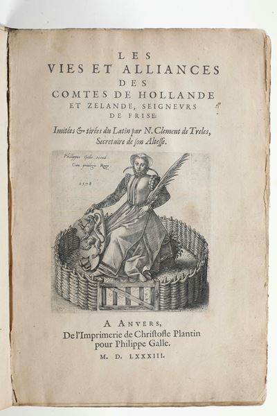 Vosmer, Les vies et alliances des Comtes de Hollande et Zelande, 1583