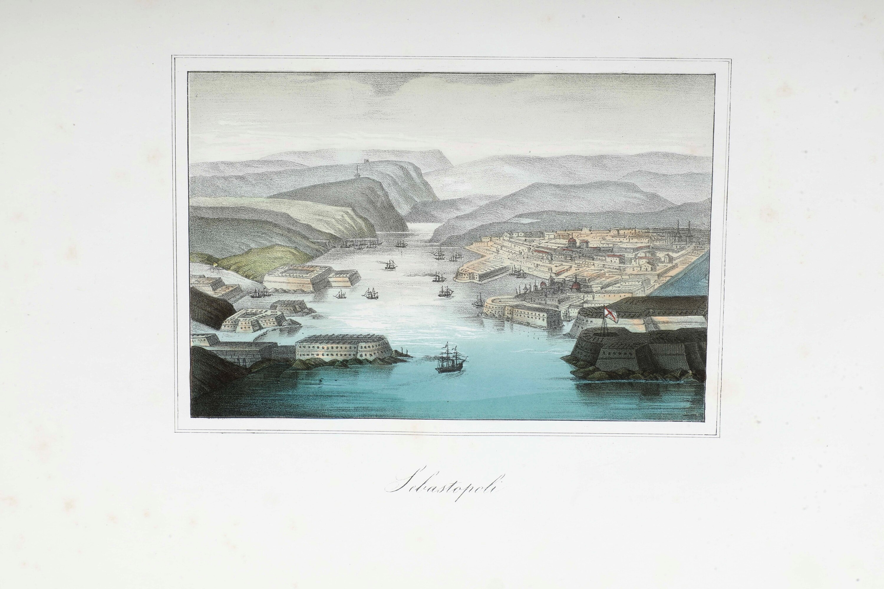 Album illustrato 'Guerra d'Oriente', Angelo Usigli Editore, Firenze, 1856-1860