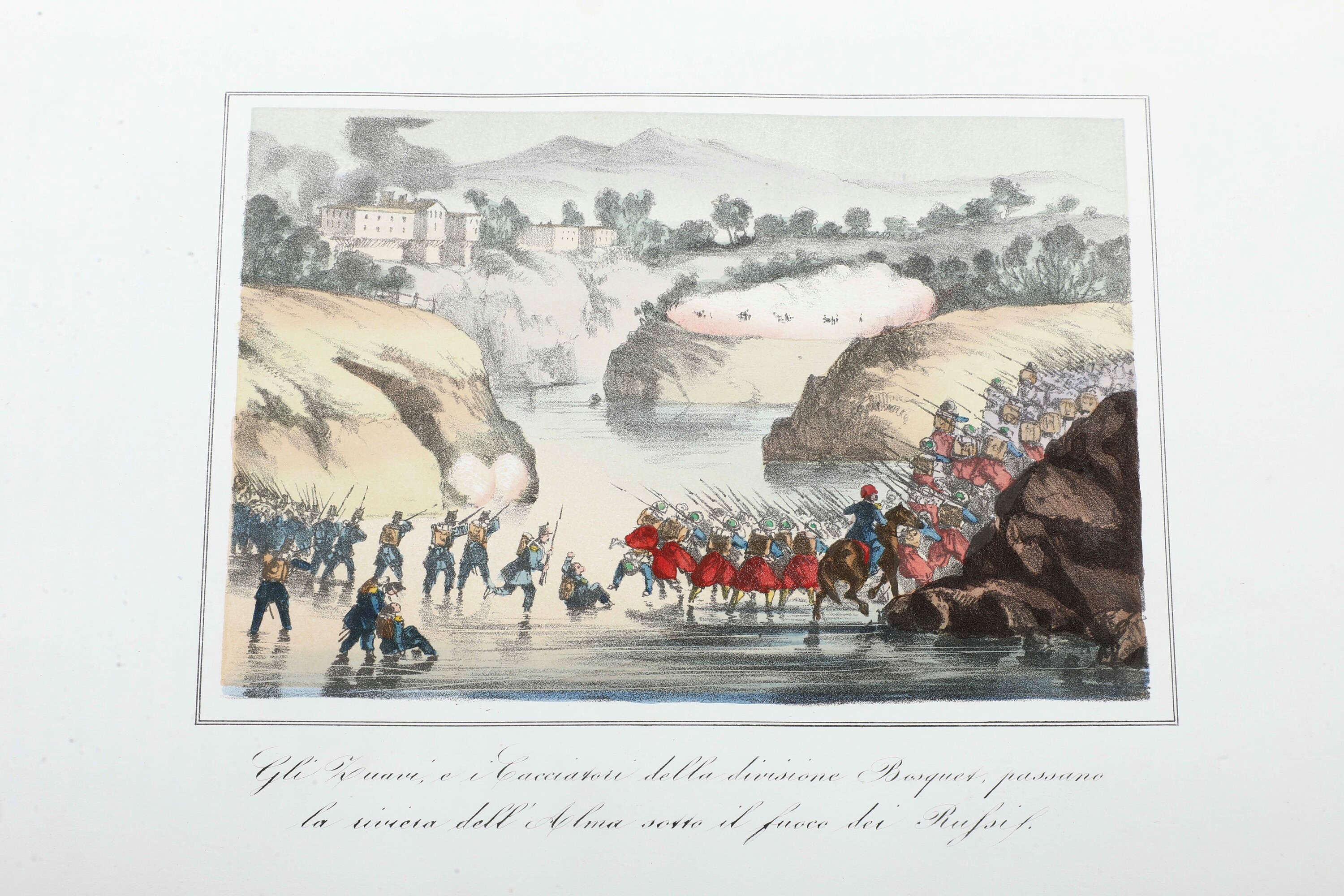Album illustrato 'Guerra d'Oriente', Angelo Usigli Editore, Firenze, 1856-1860