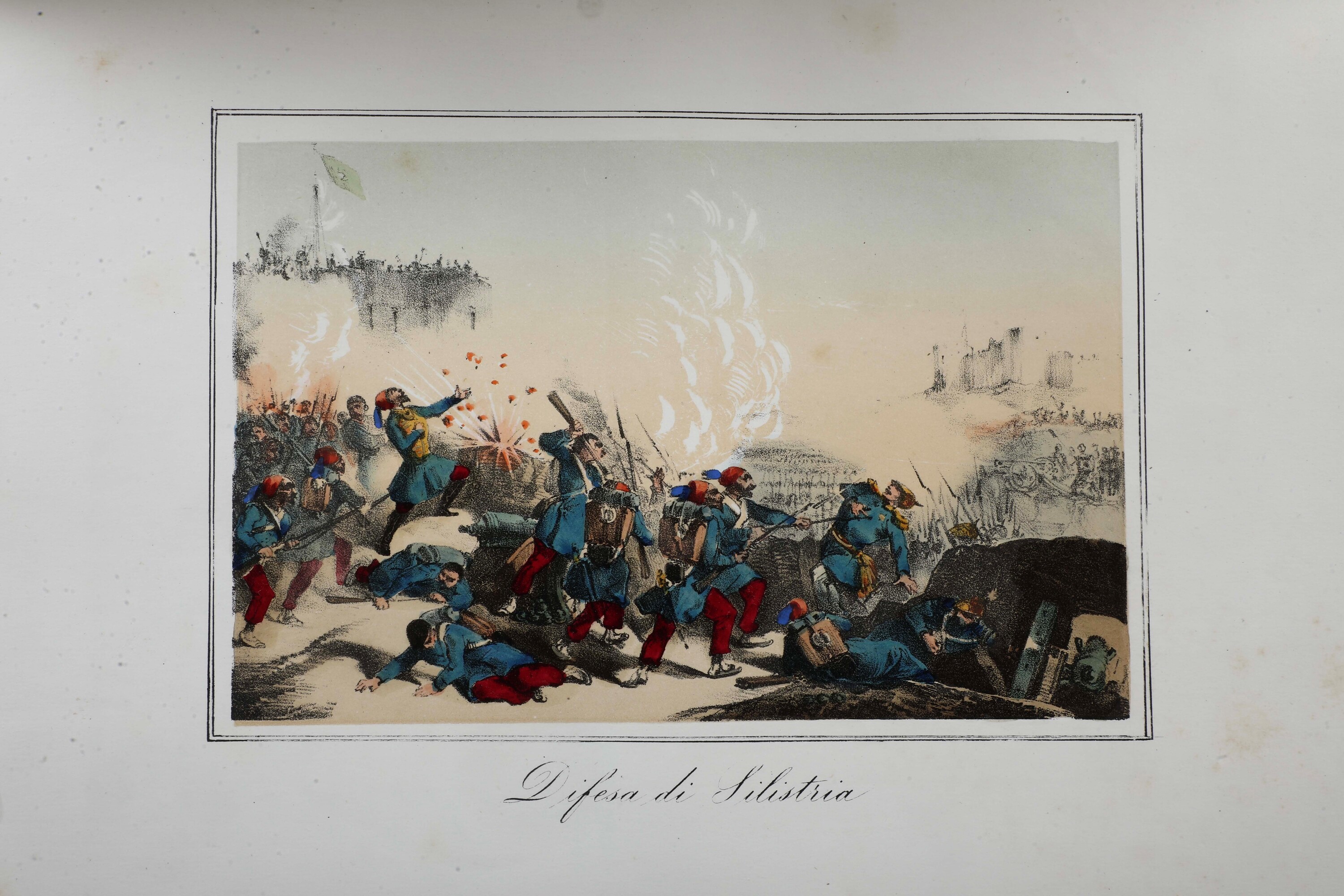 Album illustrato 'Guerra d'Oriente', Angelo Usigli Editore, Firenze, 1856-1860