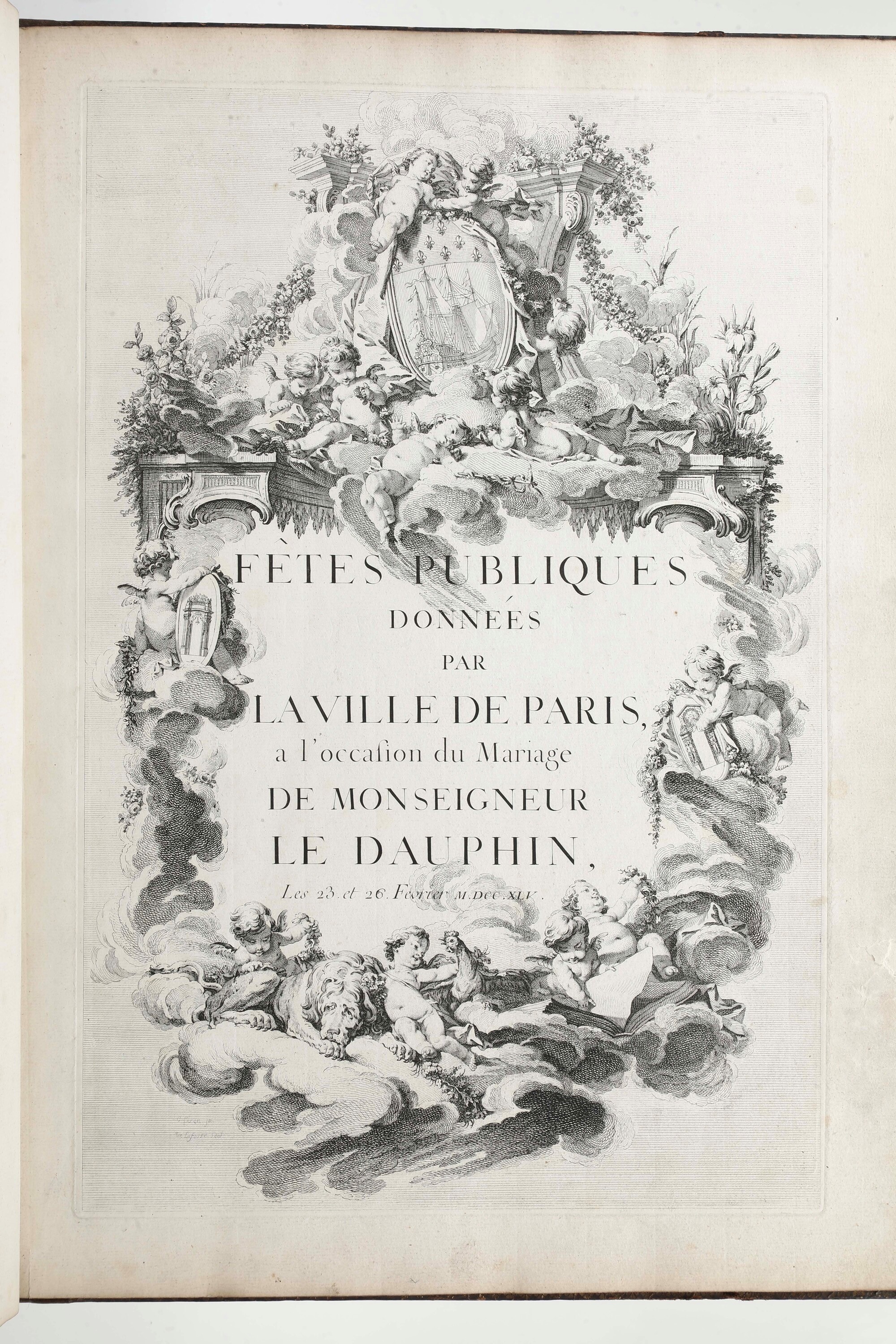 Autore sconosciuto, Fêtes publiques données par la ville de Paris à l'occasion du Mariage de Mons...