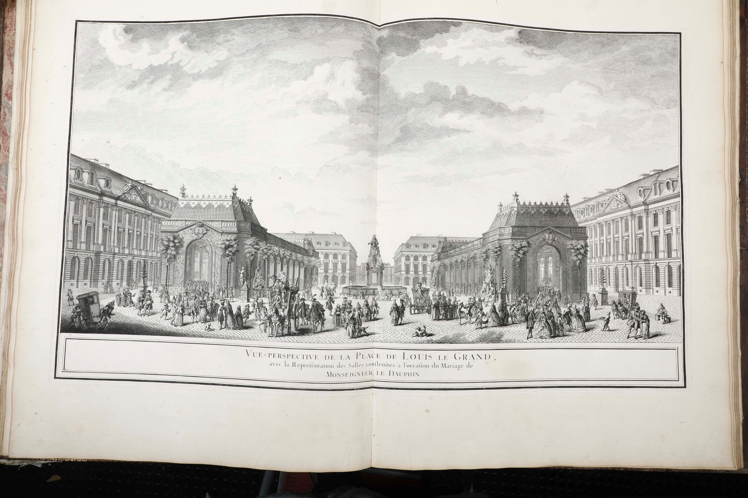 Autore sconosciuto, Fêtes publiques données par la ville de Paris à l'occasion du Mariage de Mons...