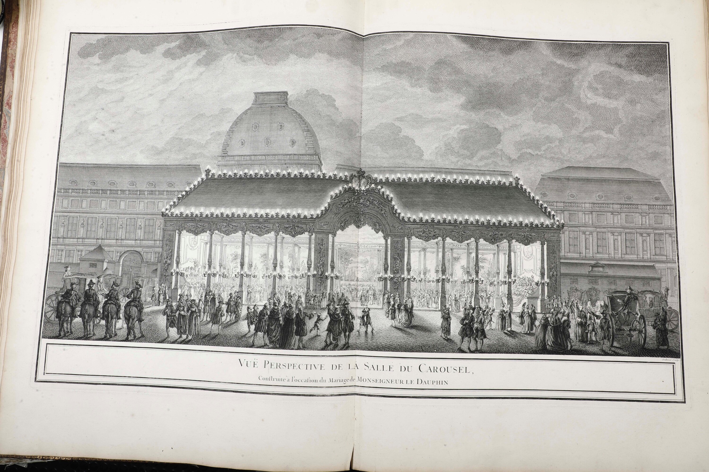 Autore sconosciuto, Fêtes publiques données par la ville de Paris à l'occasion du Mariage de Mons...