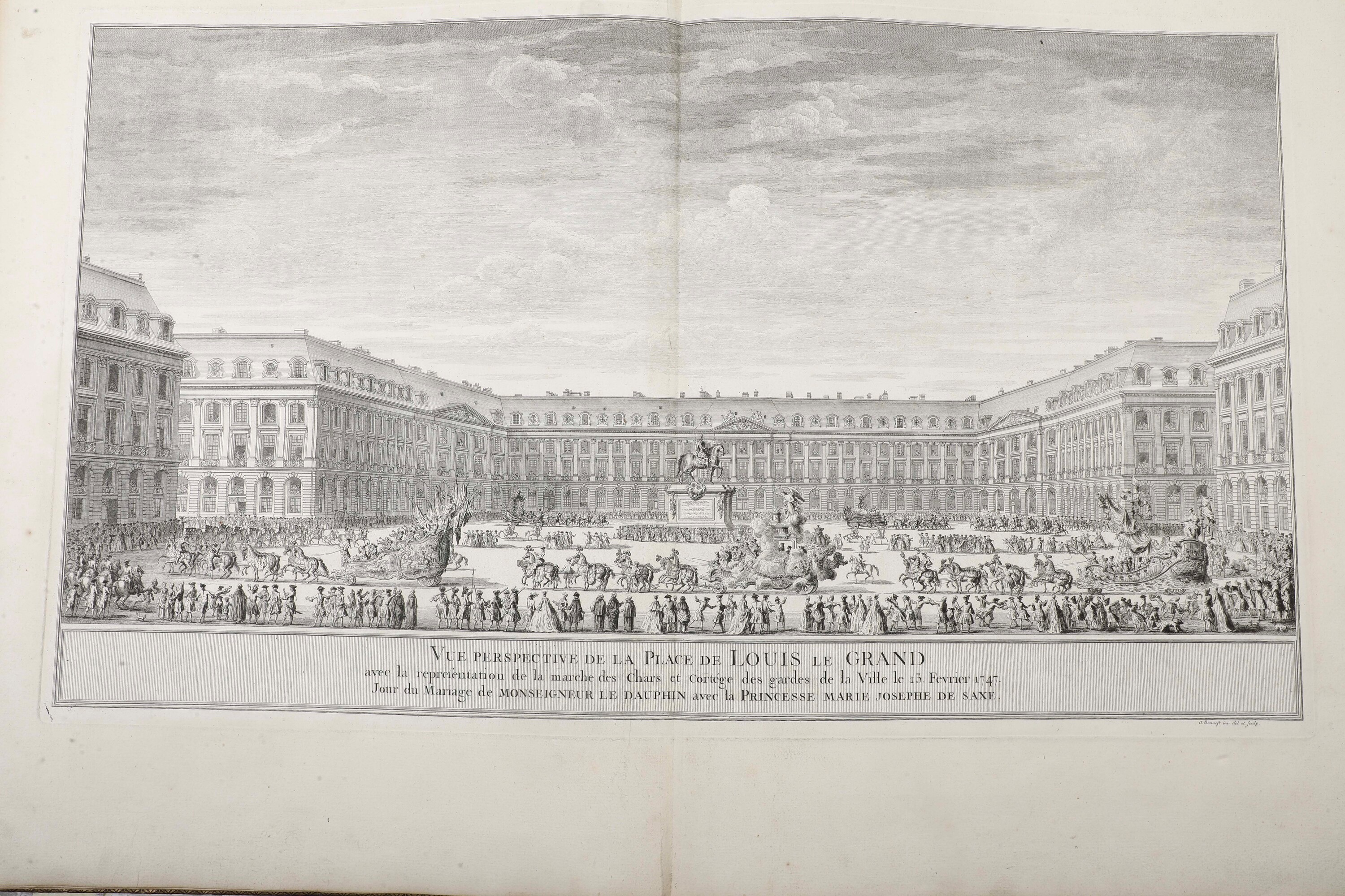 Autore sconosciuto, Fêtes publiques données par la ville de Paris à l'occasion du Mariage de Mons...