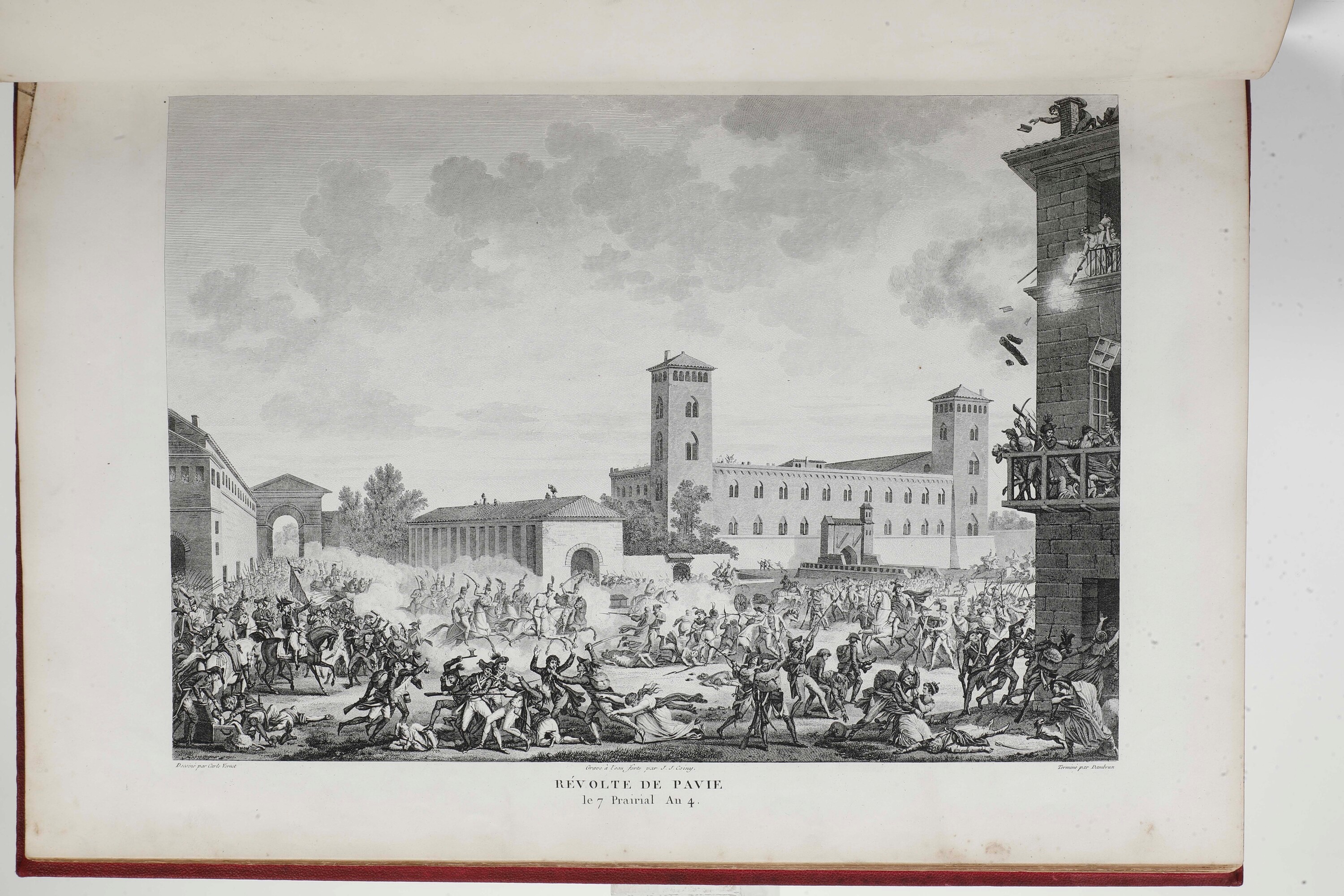 Vernet, Carle - Campagnes Des Francais sous le Consulat & l'Empire, in-folio atlantico
