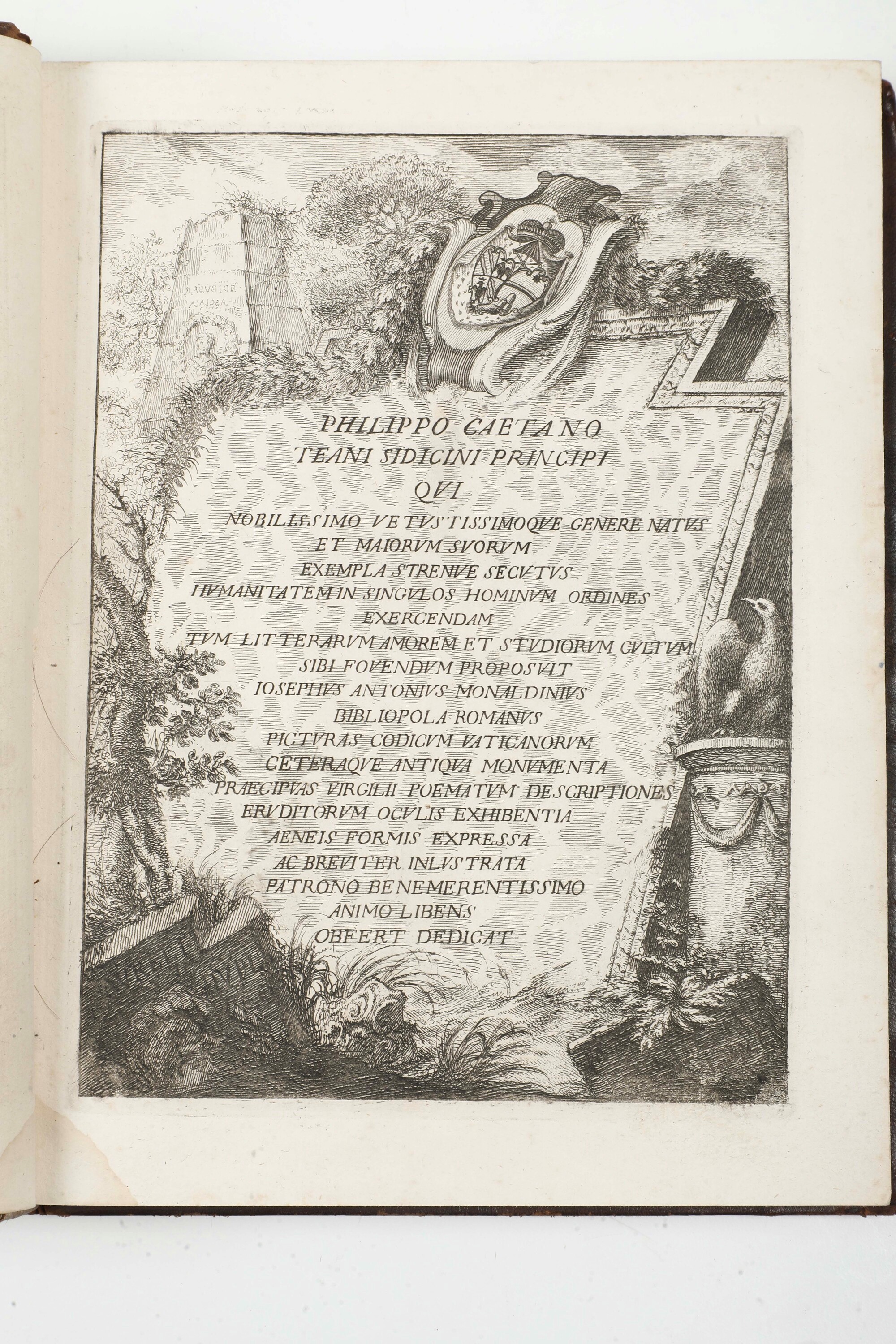 Bartoli, Pietro Santi, Picturae antiquissime Virgiliani Codicis, Roma, 1782