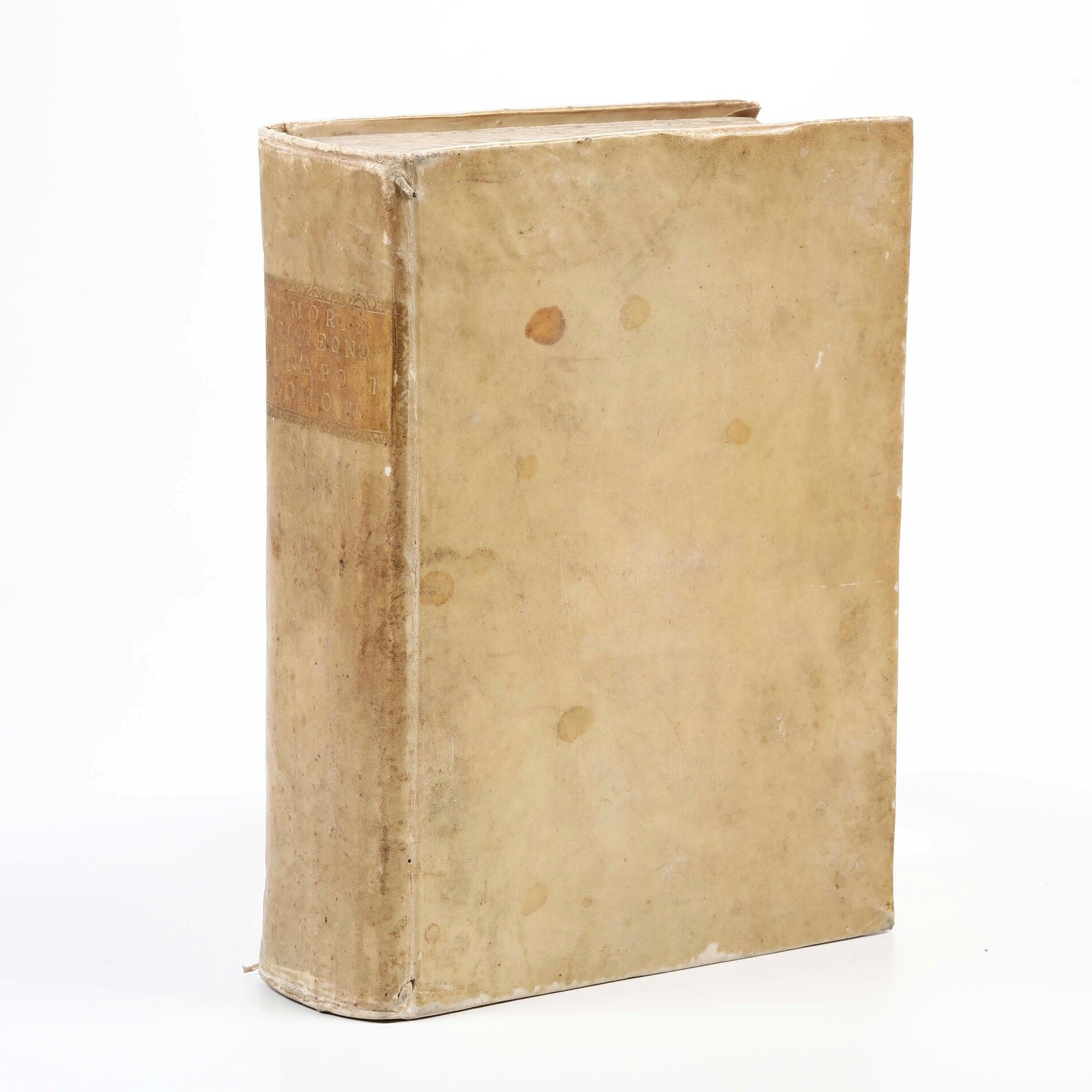 Autore anonimo, Memorie del Regno di Napoli - Manoscritto cartaceo, II metà del XVII - prima metà...