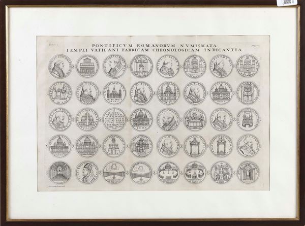 Frezza, Hieronymus (1659-1730) Pontificium Romanorum Numismata..