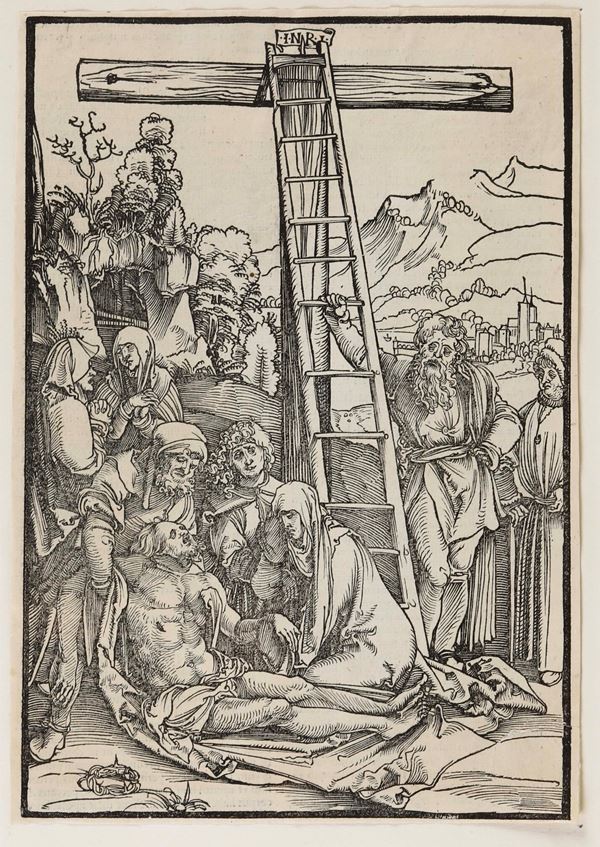 Schäufelein, Hans (1480 ca.-1539 o 1540) Compianto di Cristo morto