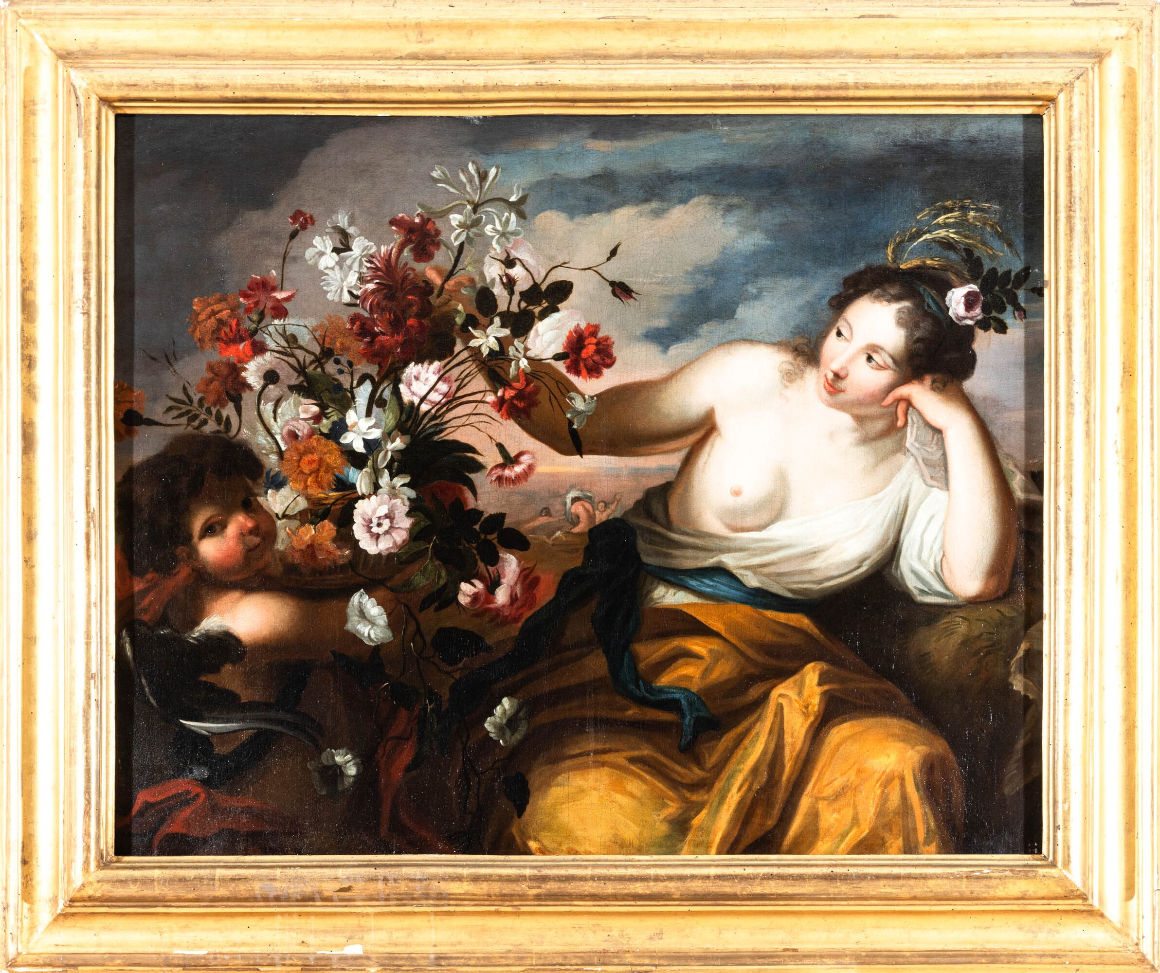 Filippo Lauri - Allegoria dell'Estate, olio su tela