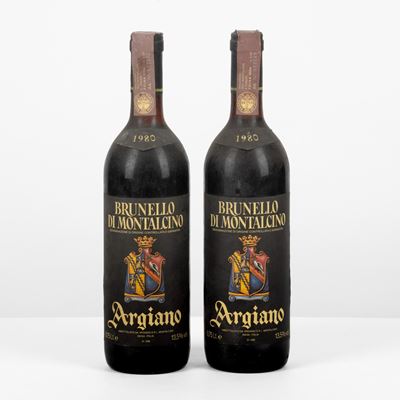 Argiano, Brunello di Montalcino 1980, 2 bottiglie da 75 cl