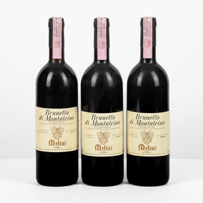 Melini, Brunello di Montalcino 1991, 3 bottiglie da 75 cl