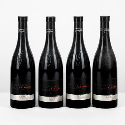 Barolo, Tenimenti La Rosa Fontanafredda, 4 bottiglie (75 cl), 2000 BN e 2004 BN