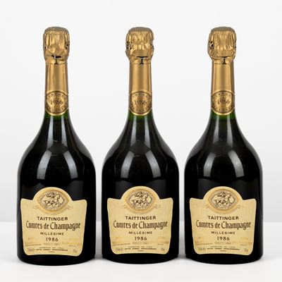Taittinger, Comtes De Champagne 1986 - 2 Bottiglie da 75cl