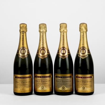 Louis Roederer, Champagne Brut Premier, Astucciato, 4 bottiglie da 75cl